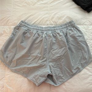 lululemon athletica Light Gray Women's Running Shorts